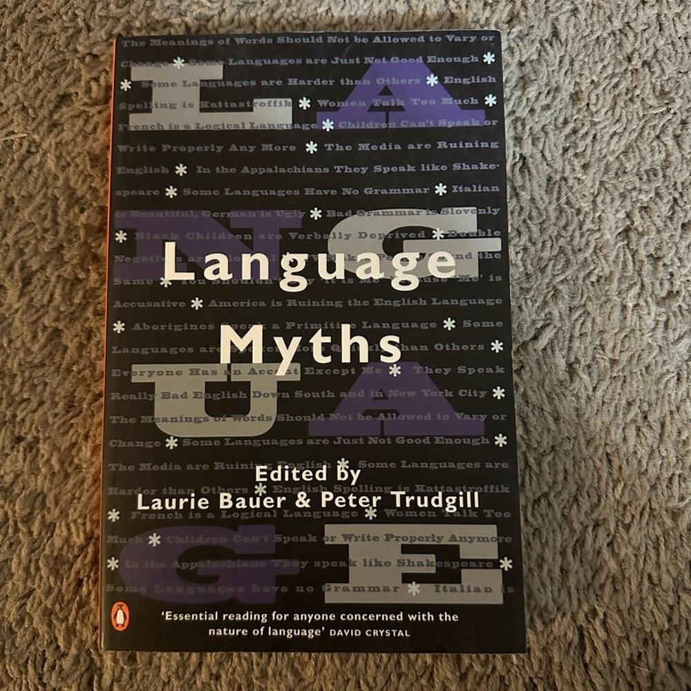 Language‎ Myths book